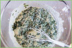 Закусочный пирог со шпинатом и семгой - фото шаг 3