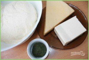 Закусочный сырный пирог - фото шаг 1