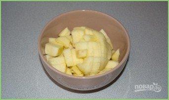 Заливной яблочный пирог - фото шаг 1