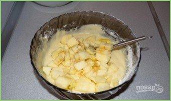 Заливной яблочный пирог - фото шаг 4