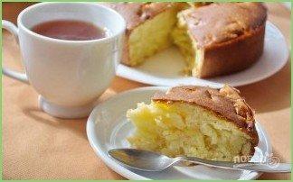 Заливной яблочный пирог - фото шаг 6