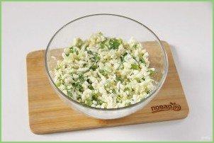 Заливной пирог на кефире с яйцом - фото шаг 7