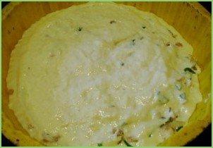 Заливной пирог на кефире - фото шаг 3