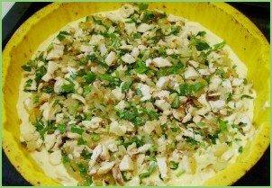 Заливной пирог на кефире - фото шаг 4