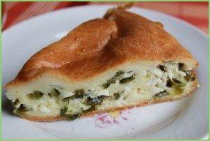 Заливной пирог на кефире - фото шаг 7