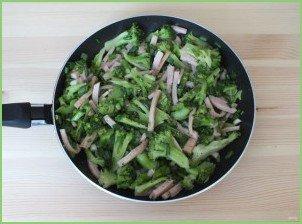 Заливной пирог с брокколи - фото шаг 4