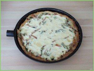 Заливной пирог с брокколи - фото шаг 9