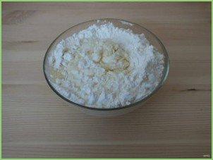 Заливной пирог с черникой - фото шаг 11