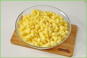 Заливной пирог с картошкой на кефире - фото шаг 2