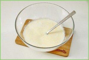 Заливной пирог с картошкой на кефире - фото шаг 6