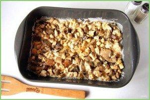 Заливной пирог с курицей и грибами - фото шаг 10