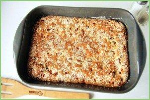 Заливной пирог с курицей и грибами - фото шаг 12