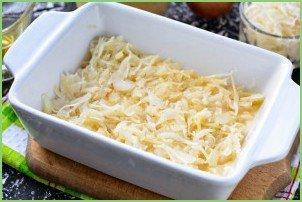 Заливной пирог с квашеной капустой - фото шаг 9