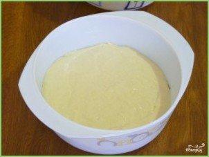 Заливной пирог с рыбой и яйцами - фото шаг 7