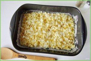 Заливной пирог с рыбой и картошкой - фото шаг 7