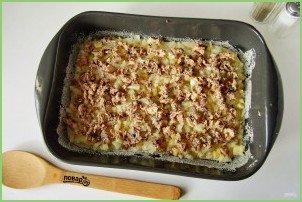 Заливной пирог с рыбой и картошкой - фото шаг 8