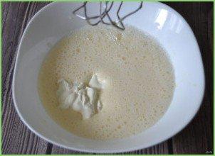 Заливной пирог с творогом - фото шаг 3