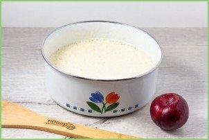 Заливной пирог со сливами - фото шаг 2