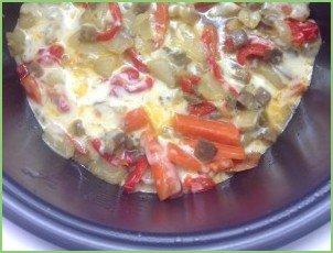 Запеканка из овощей в мультиварке - фото шаг 10