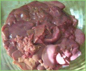 Запеканка из печени с рисом - фото шаг 4