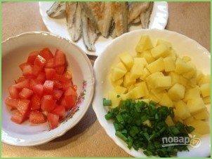 Запеканка с корюшкой - фото шаг 2