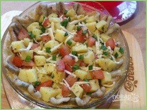 Запеканка с корюшкой - фото шаг 5