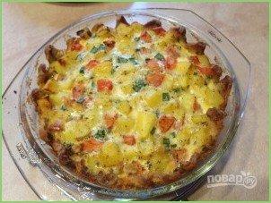 Запеканка с корюшкой - фото шаг 7