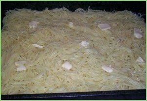 Запеканка с макаронами и грибами - фото шаг 3