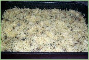 Запеканка с макаронами и грибами - фото шаг 5