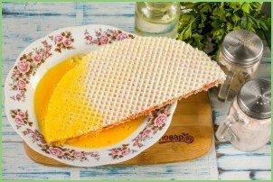 Чебуреки из вафельных коржей - фото шаг 6