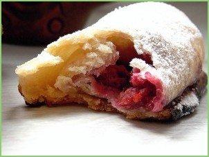 Хрустящие трубочки с малиной - фото шаг 10