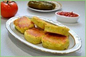 Картофельные оладьи в духовке - фото шаг 14