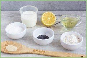 Оладьи с маком - фото шаг 1