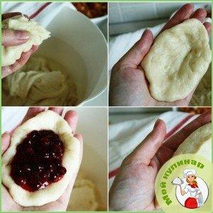 Пирожки с брусникой - фото шаг 11