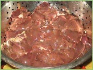 Пирожки с куриной печенью - фото шаг 4