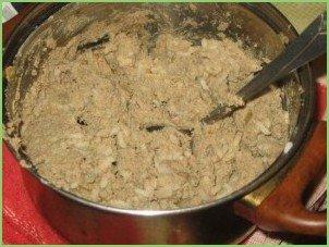 Пирожки с куриной печенью - фото шаг 9