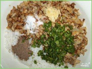 Пирожки с вешенками - фото шаг 6