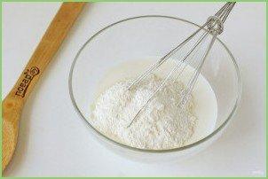 Пышные оладьи без яиц - фото шаг 2