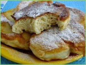 Рецепт дрожжевых оладий на молоке - фото шаг 5