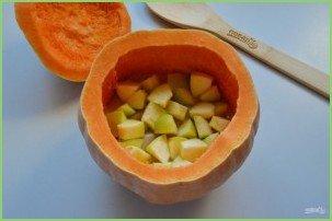 Шарлотка в тыкве - фото шаг 6