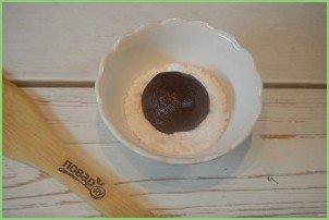 Шоколадное печенье с эспрессо и сахарной глазурью - фото шаг 6