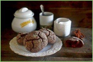 Шоколадное печенье с эспрессо и сахарной глазурью - фото шаг 8