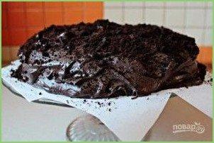Шоколадный бисквит 