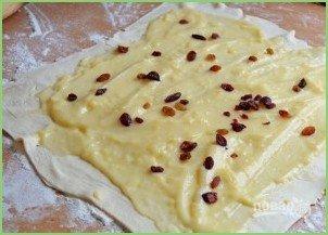 Слоеные коржики с заварным кремом - фото шаг 4