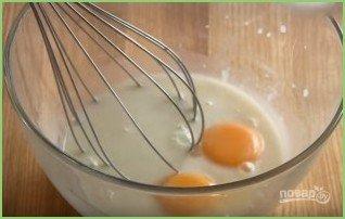 Слойки из слоеного теста с кремом 