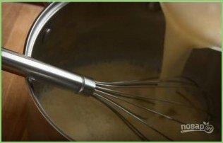 Слойки из слоеного теста с кремом 