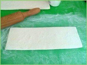 Слойки с яблоками из слоеного бездрожжевого теста - фото шаг 1