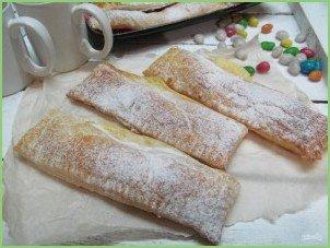 Слойки с заварным кремом - фото шаг 18