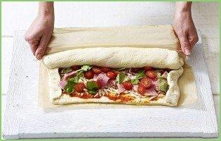 Стромболи с ветчиной - фото шаг 6