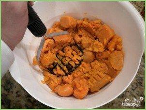 Суфле с бататом и орехами - фото шаг 1